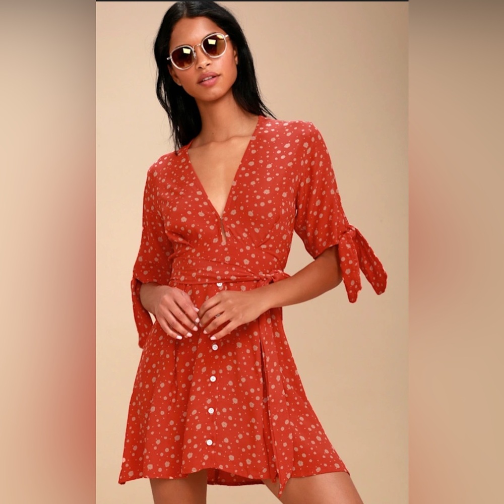 Faithfull the Brand Birgit Printed Mini Dress